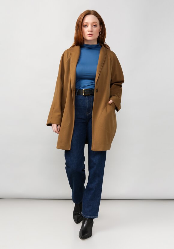 Кардиган оверсайз с воротником шаль шир.  580, рис. 17