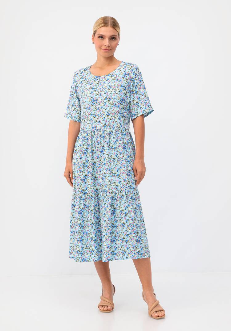 Платье Яркий цветок шир.  750, рис. 6