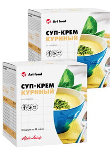 Полезные супы, 2 упаковки по 10 саше-пакетов