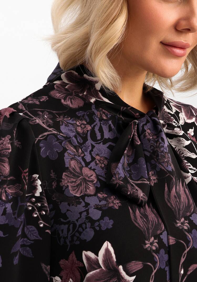 Блуза с бантом на воротнике шир.  750, рис. 15