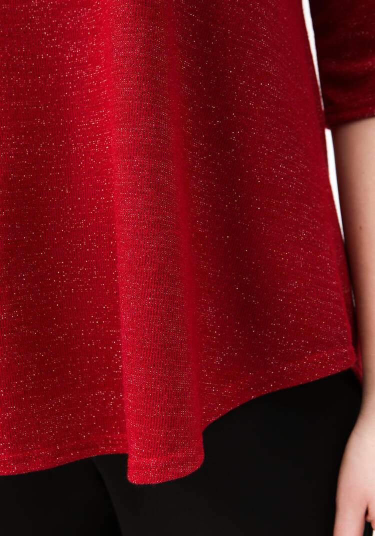 Блуза с декором из страз по горловине шир.  750, рис. 5