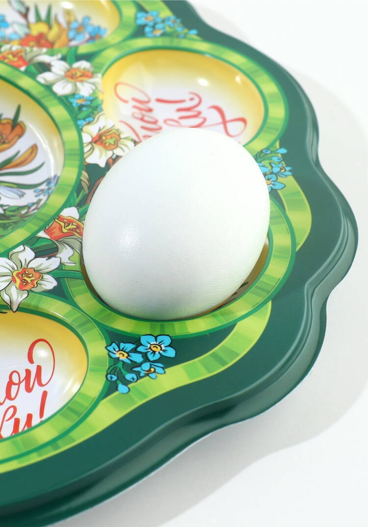 Пасхальная подставка на 8 яиц и кулич шир.  750, рис. 11