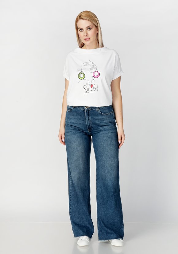 Футболка женская Виолетта шир.  580, рис. 22