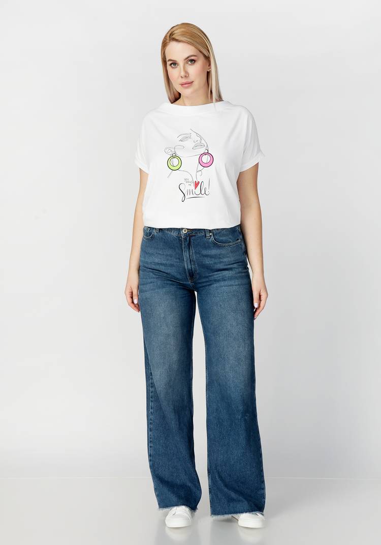 Футболка женская Виолетта шир.  750, рис. 22