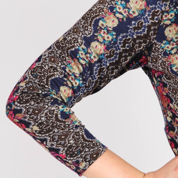 Платье с узорным принтом шир.  580, рис. 6