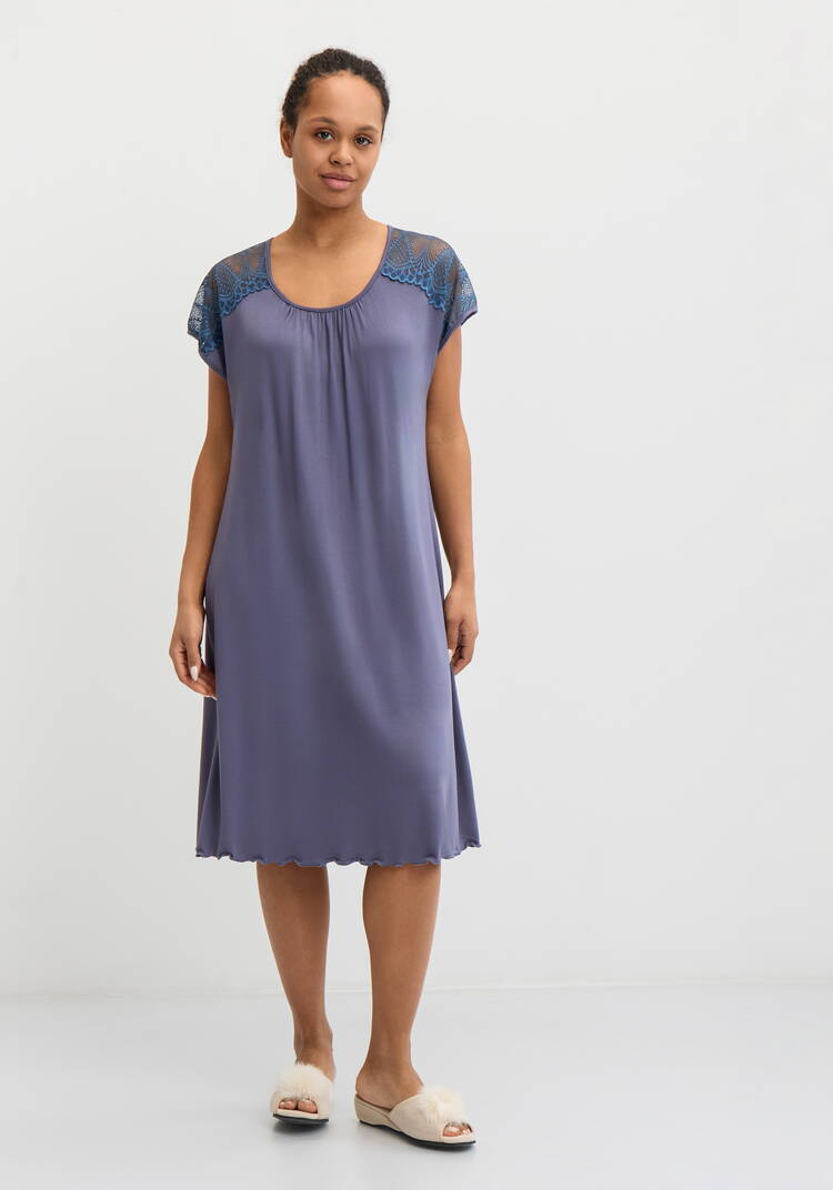 Сорочка с кружевом Жозефина шир.  750, рис. 4