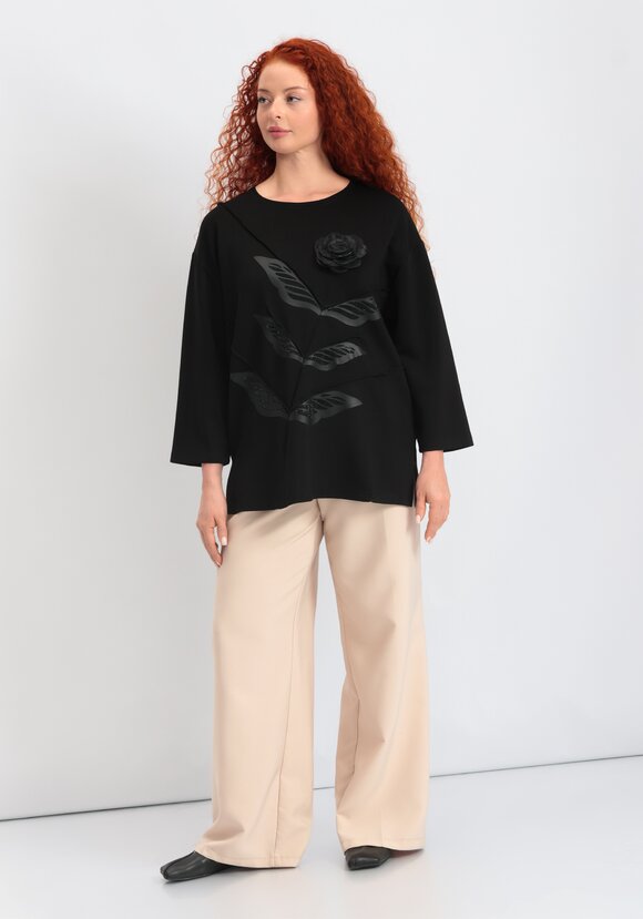 Блуза прямого кроя Катрин шир.  580, рис. 6