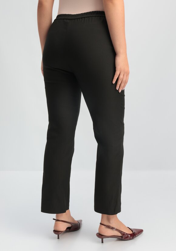 Брюки прямые с поясом на резинке по спинке шир.  580, рис. 3