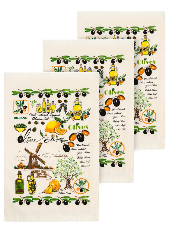 Комплект кухонных салфеток, 3 шт. шир.  580, рис. 11