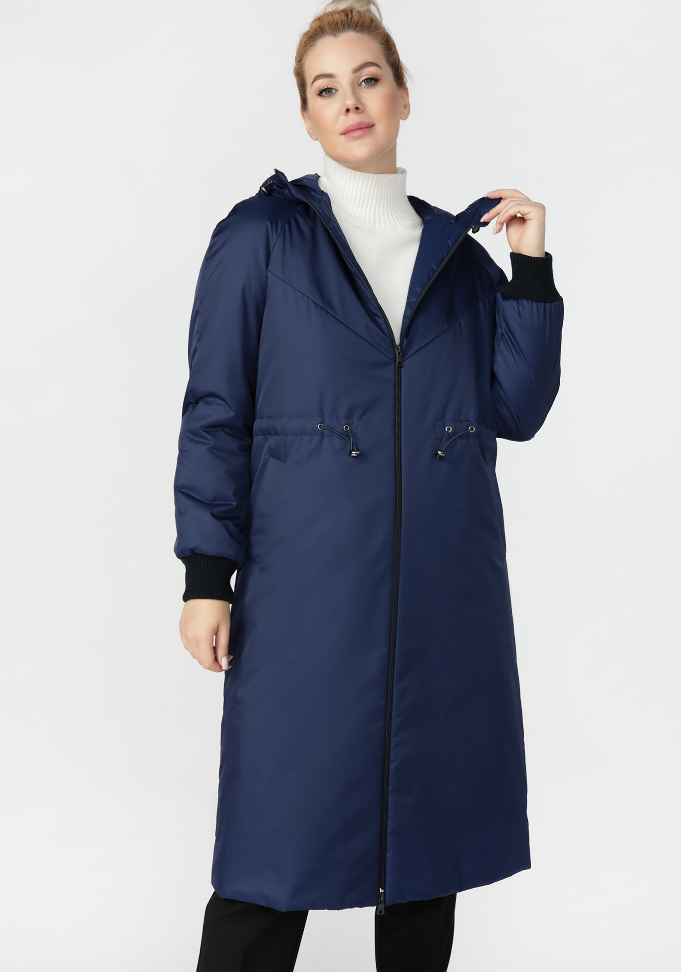 Пальто с капюшоном "Эржена"