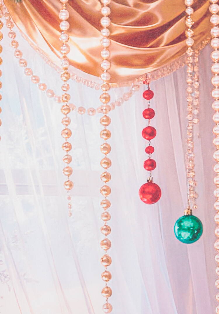 Портьеры Зимняя сказка шир.  750, рис. 20