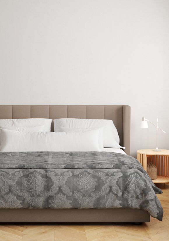 Покрывало-плед с выбитым рисунком шир.  580, рис. 18