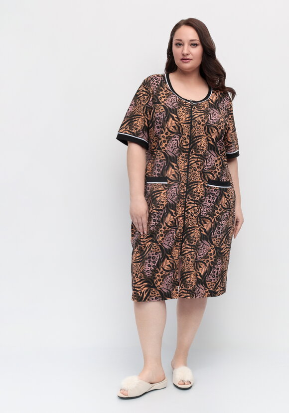 Халат Тропический рай шир.  580, рис. 6