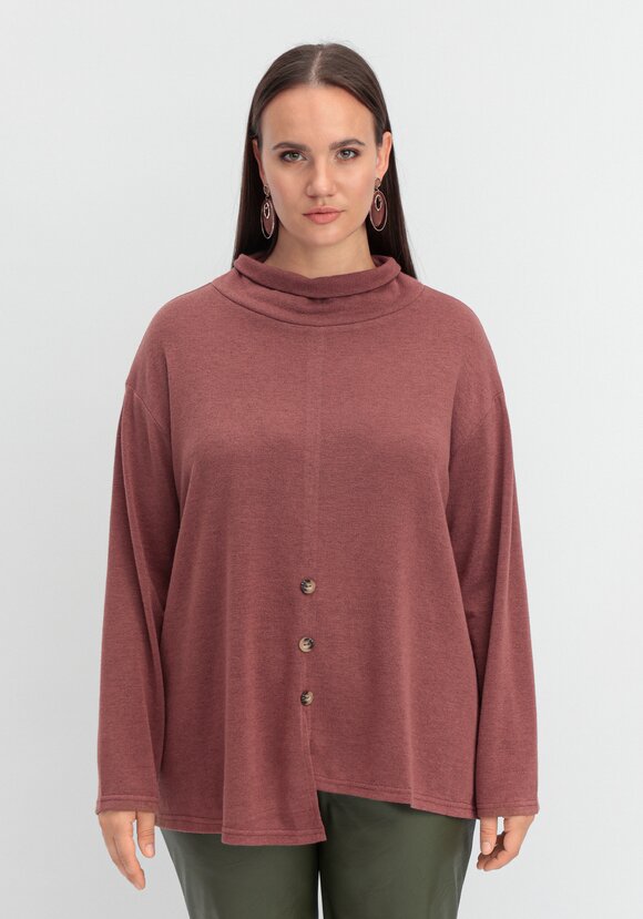 Джемпер с асимметричным низом шир.  580, рис. 12