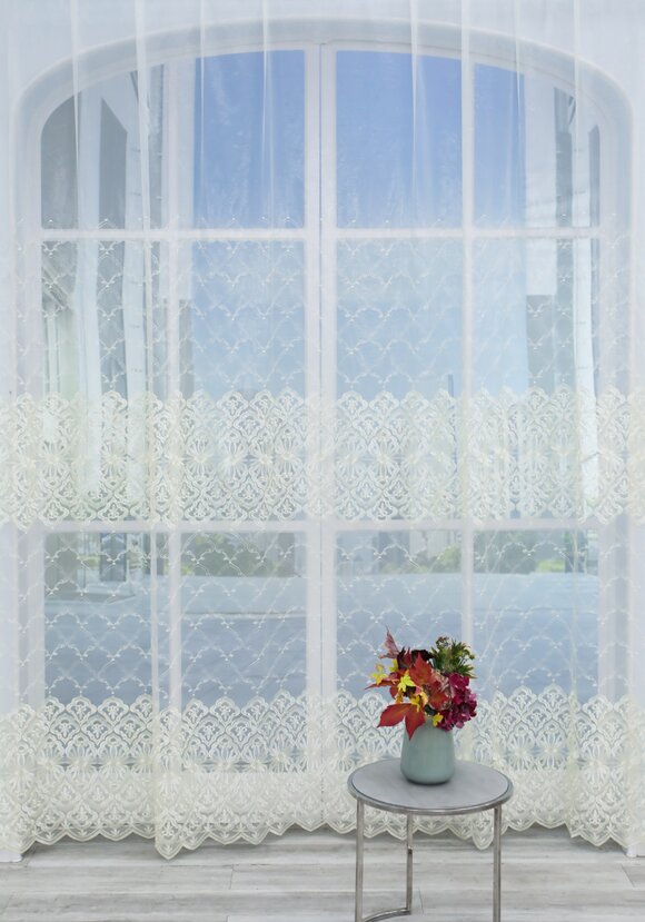 Тюль Кружевница шир.  580, рис. 10