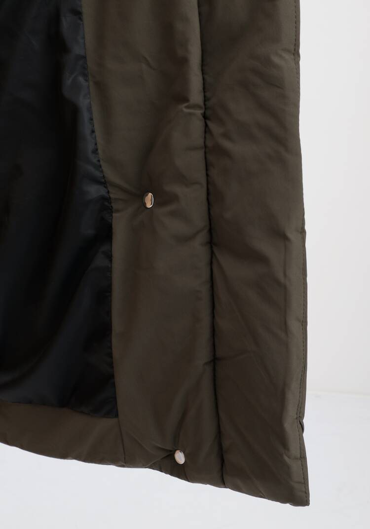 Пальто с меховой опушкой и капюшоном шир.  750, рис. 17