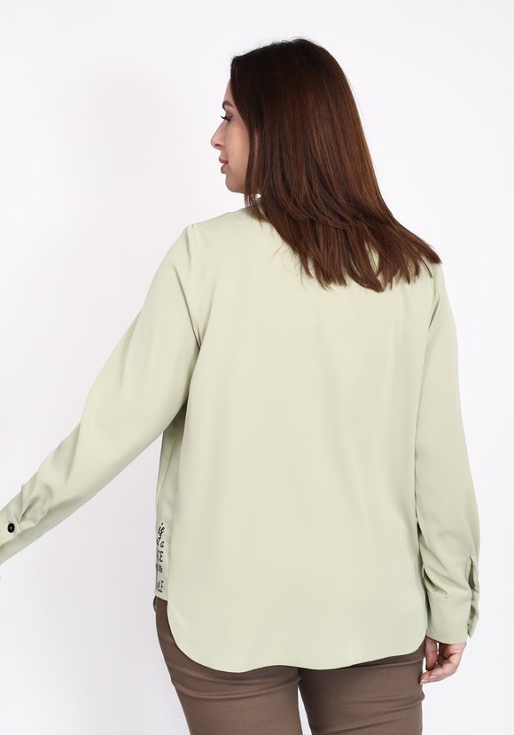 Блуза Пленяющий голос шир.  580, рис. 6