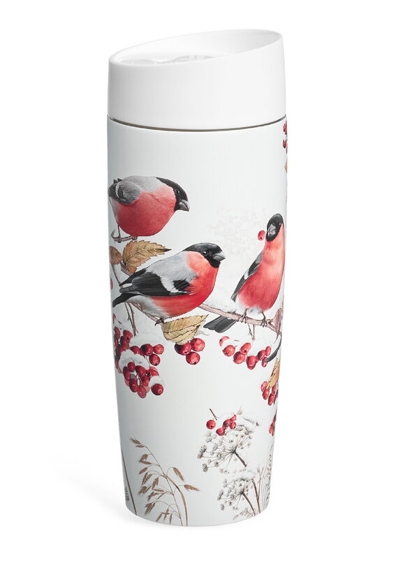 Термокружка Снегири шир.  580, рис. 1