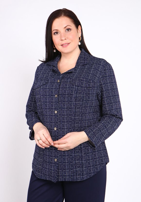 Блуза Вечернее приключение шир.  580, рис. 5