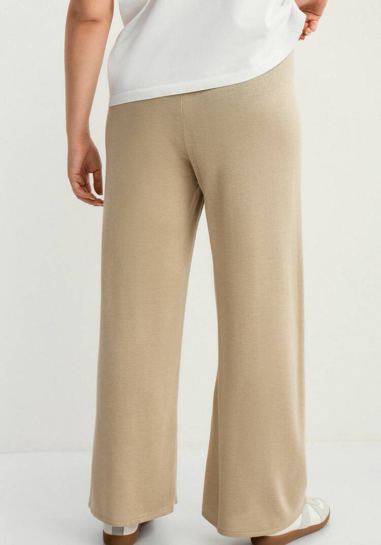 Брюки палаццо свободного кроя шир.  750, рис. 8