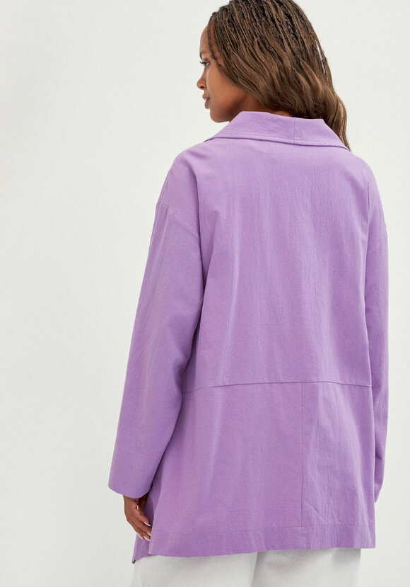 Кардиган свободный с оригинальным воротом шир.  580, рис. 3