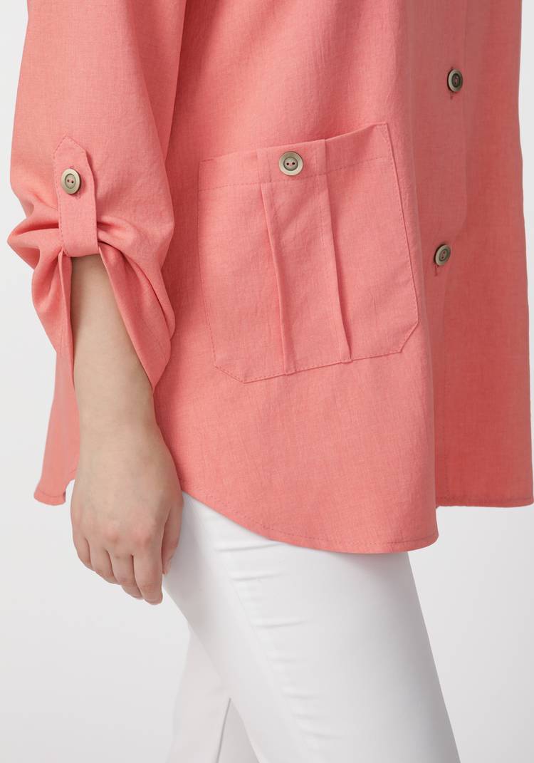 Блузка длинный рукав Элиза шир.  750, рис. 6