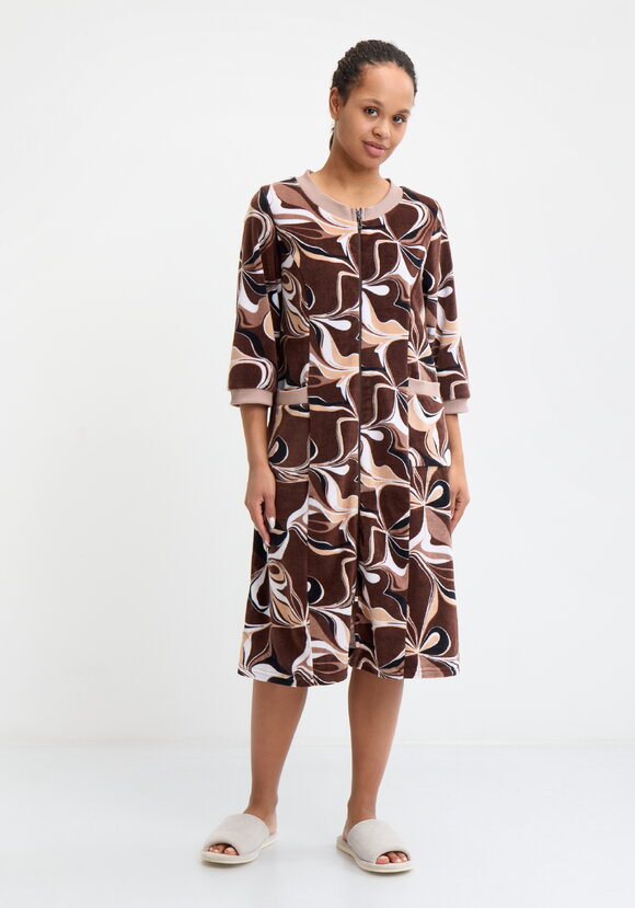 Халат велюровый Эстер шир.  580, рис. 4