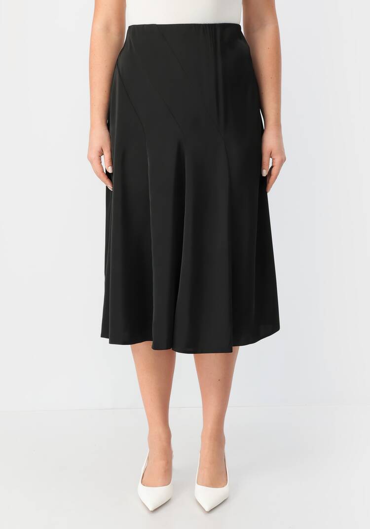 Юбка с декоративными складками шир.  750, рис. 4