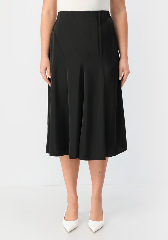 Юбка с декоративными складками шир.  580, рис. 4