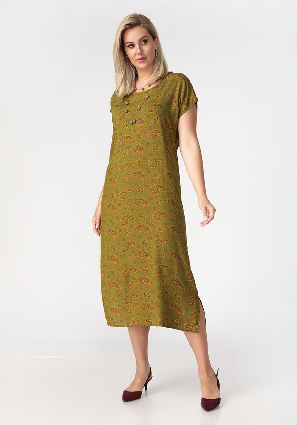 Платье прямого кроя оверсайз шир.  580, рис. 12