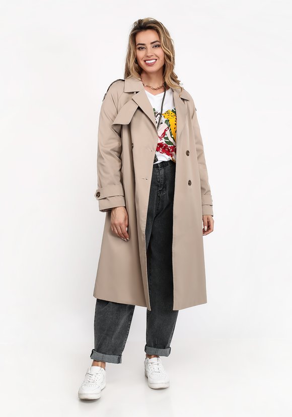 Тренч Элегантный выход шир.  580, рис. 7