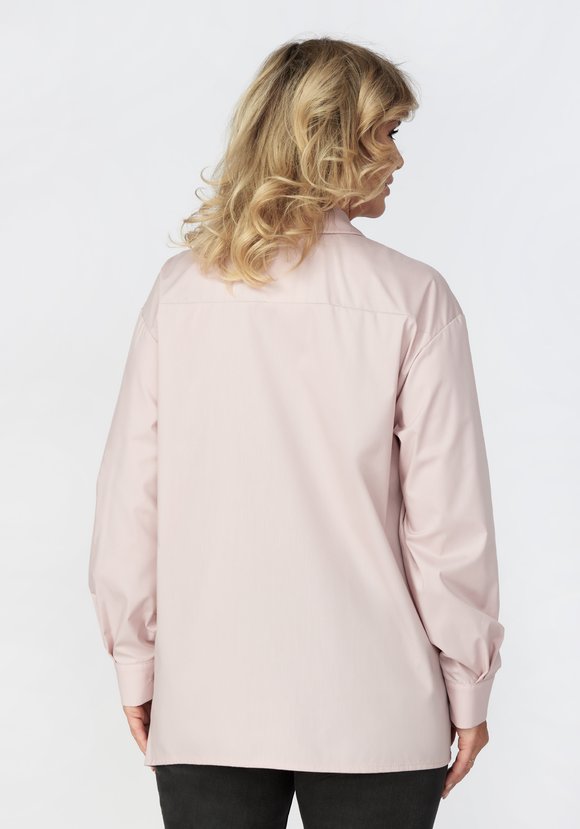 Рубашка женская свободного кроя шир.  580, рис. 7