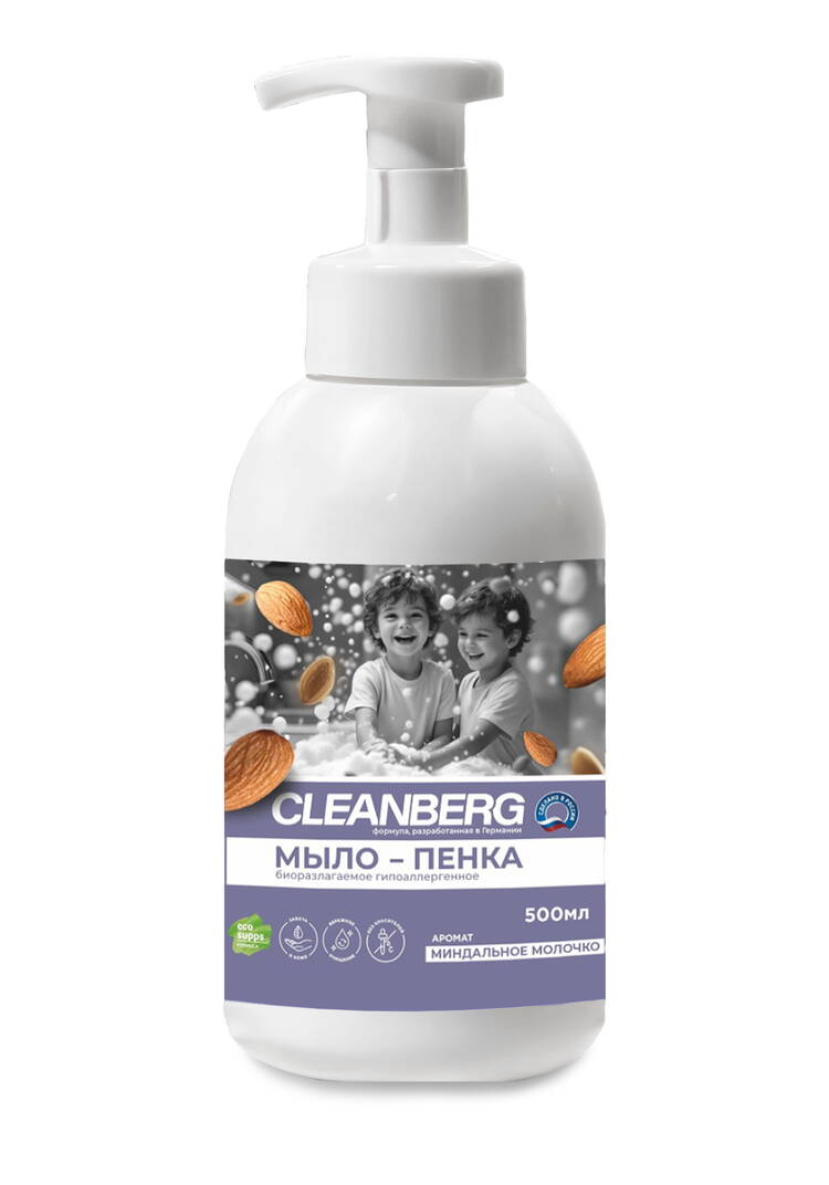 Мыло-пенка для рук и тела Нежное облако2 шт шир.  750, рис. 2