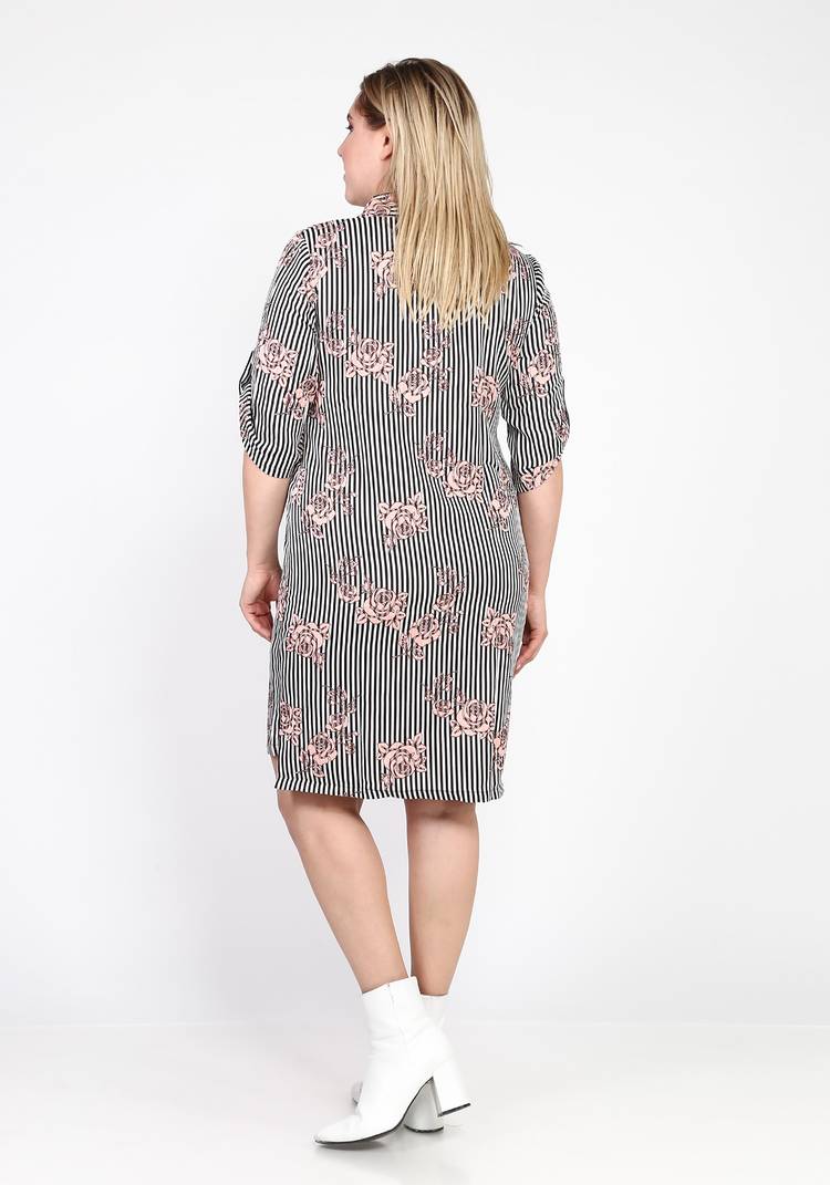 Платье Элегантность Розы шир.  750, рис. 7