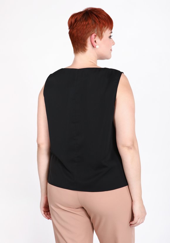 Топ с отделкой из пайеток шир.  580, рис. 10