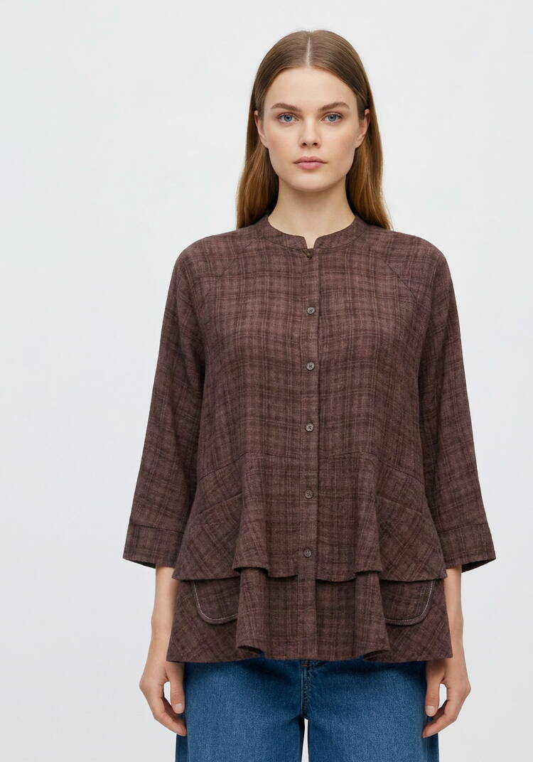 Блуза Кaтания шир.  750, рис. 4