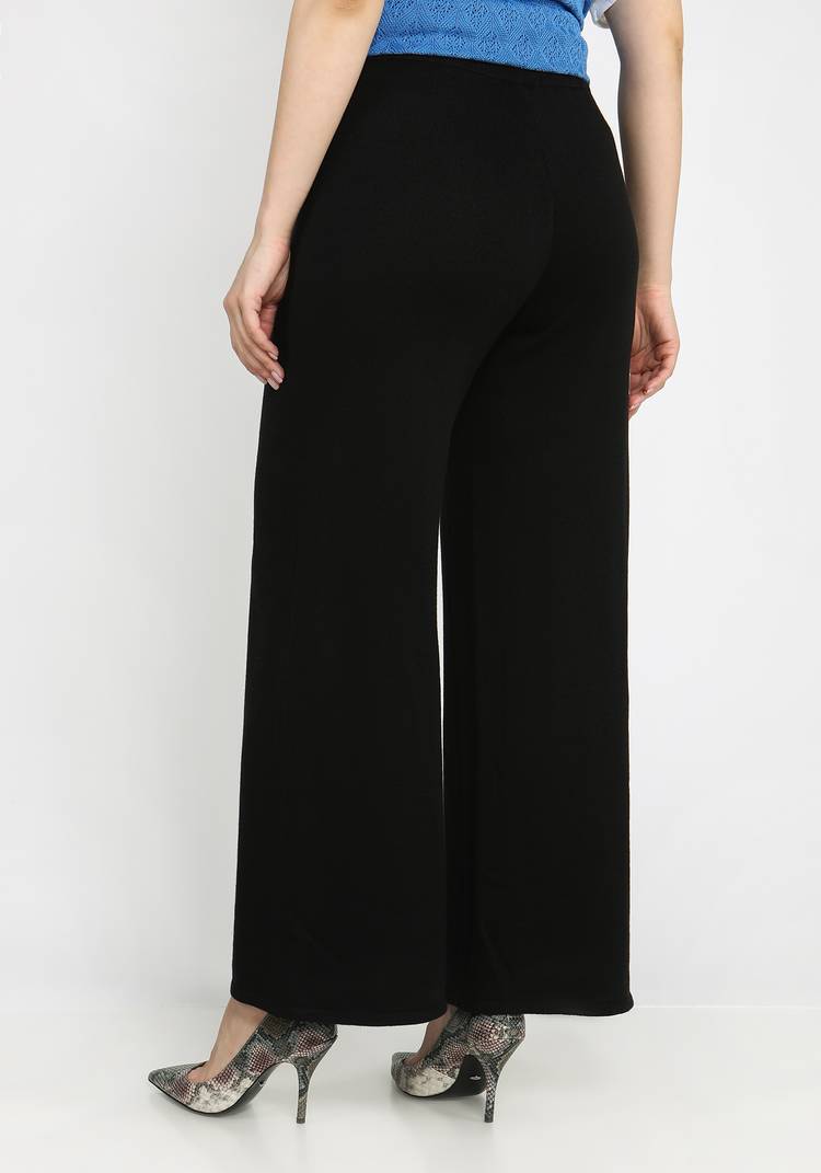 Брюки широкие на резинке из хлопка шир.  750, рис. 9