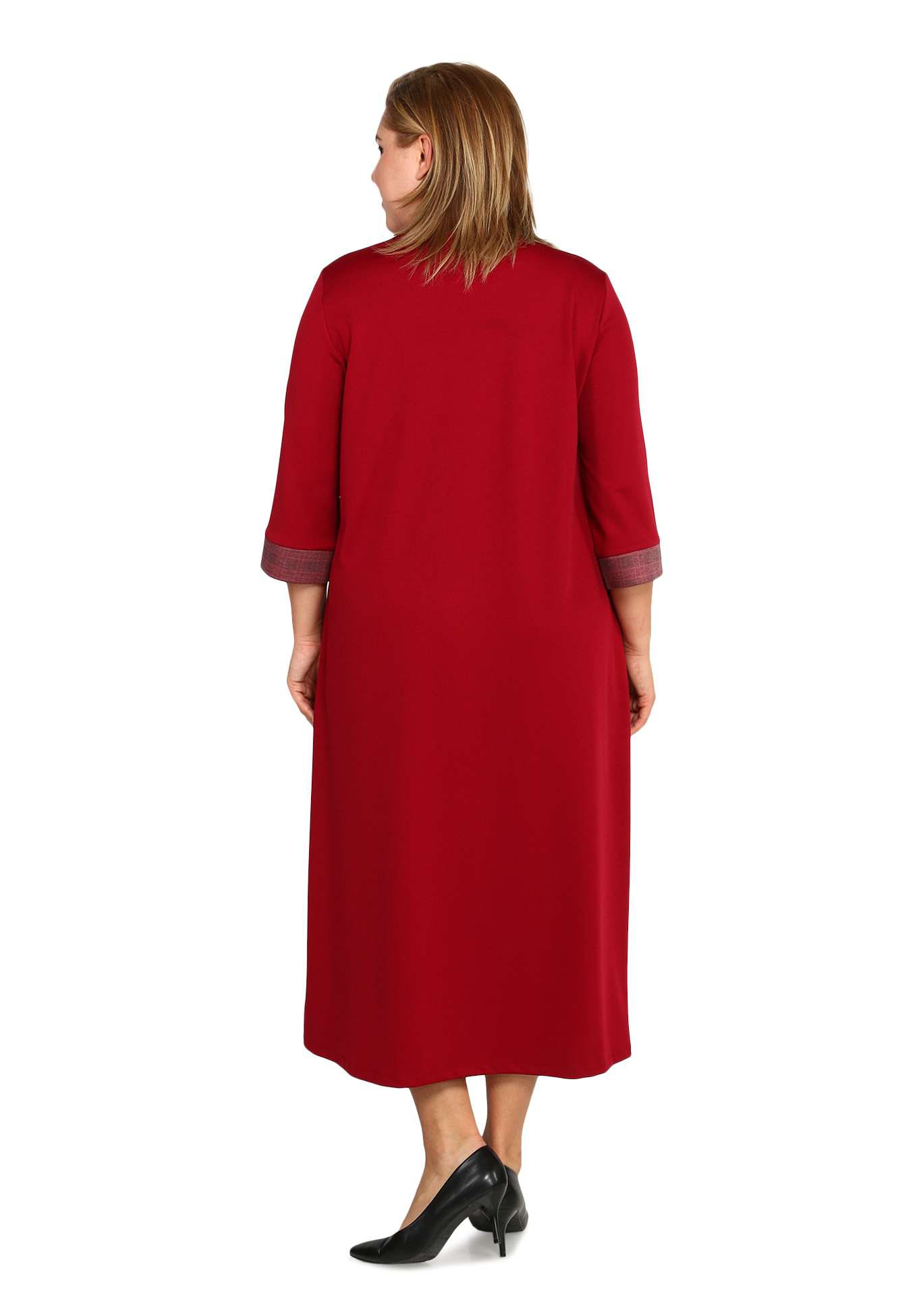 Платье "Женственная грация" Frida, размер 48, цвет красный - фото 7
