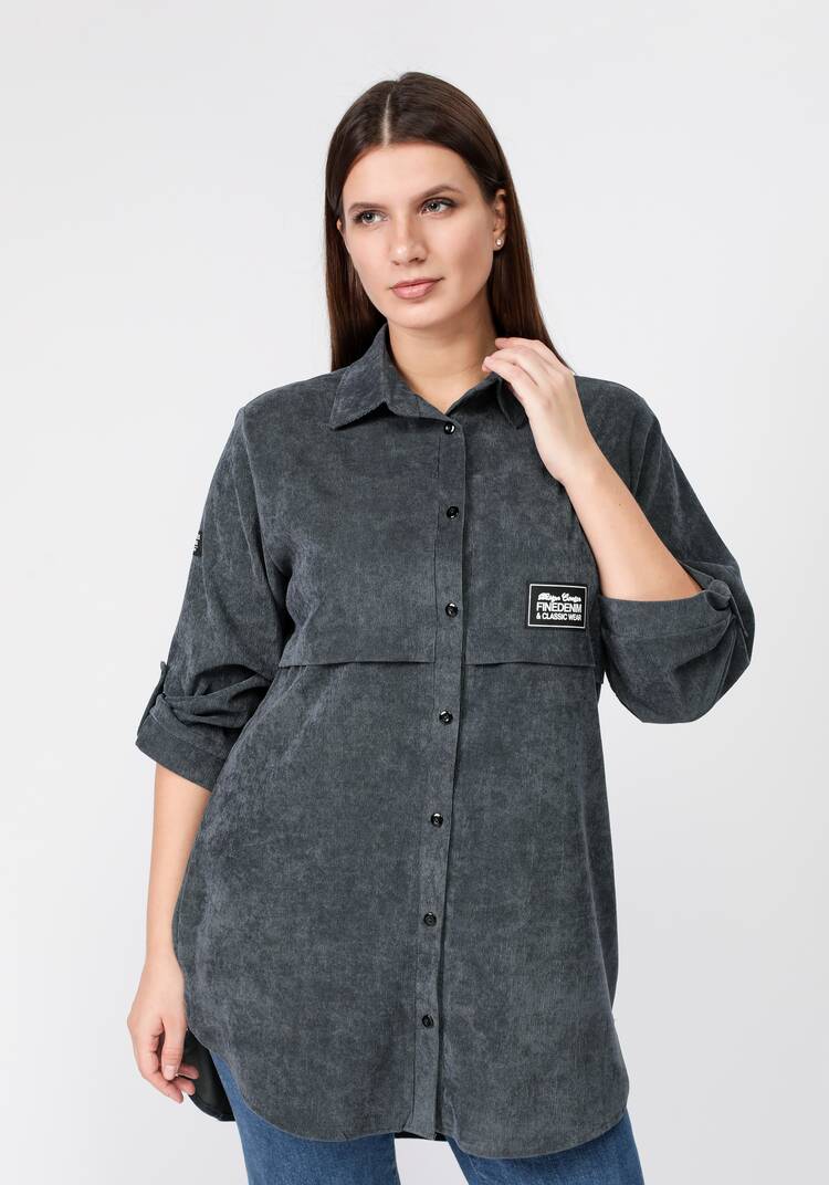 Рубашка вельветовая Гарсия шир.  750, рис. 12