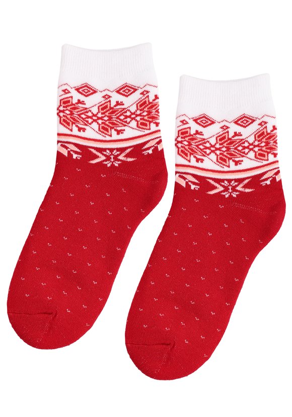 Набор носков  3 пары Снежинка шир.  580, рис. 3