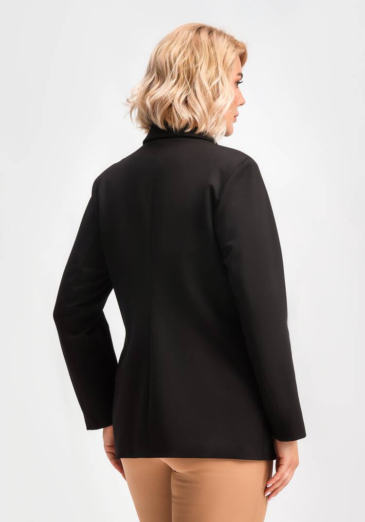 Пиджак с дизайнерскими пуговицами шир.  750, рис. 11