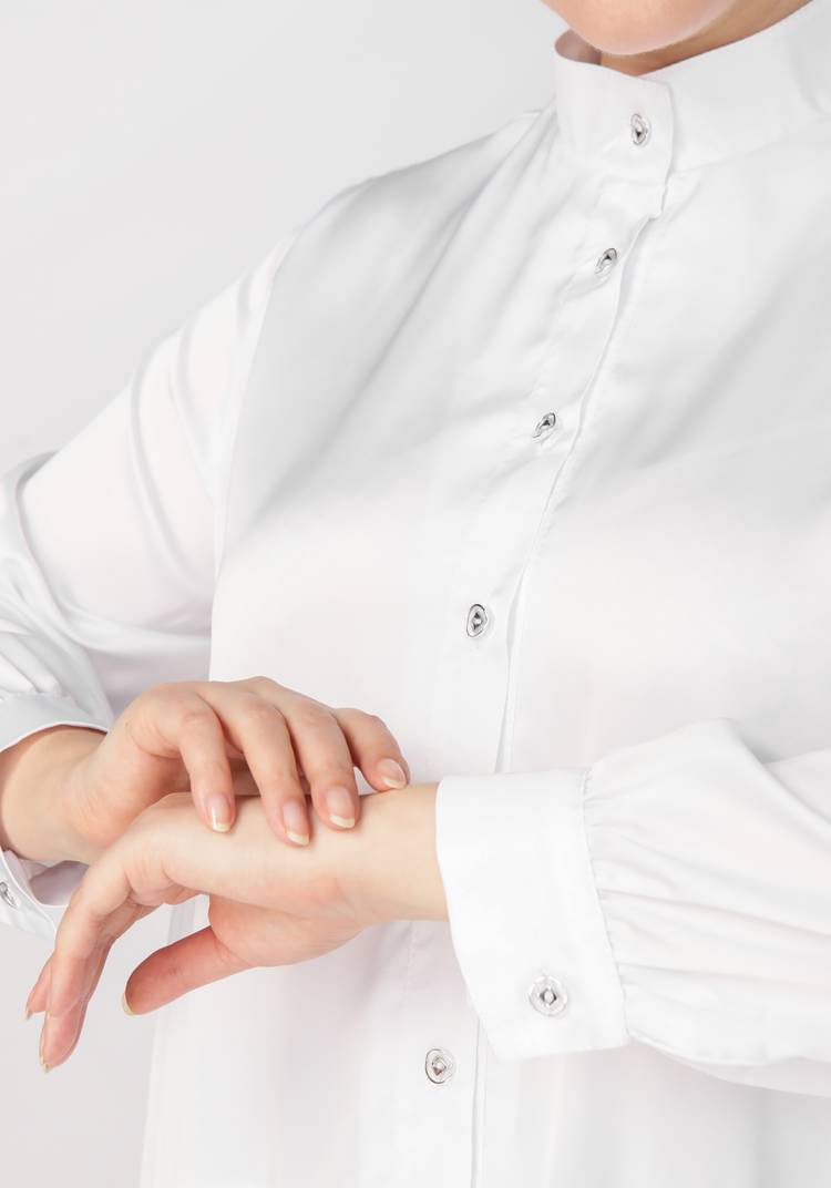 Блуза с воланом по низу шир.  750, рис. 4