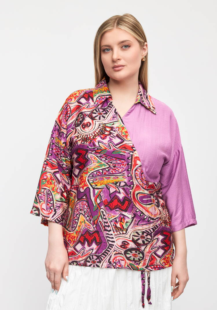 Блуза женская Зеркало души шир.  750, рис. 4