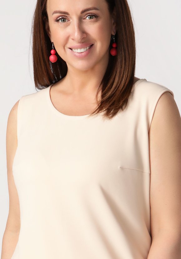 Топ женский из трикотажа Эльвира шир.  580, рис. 3