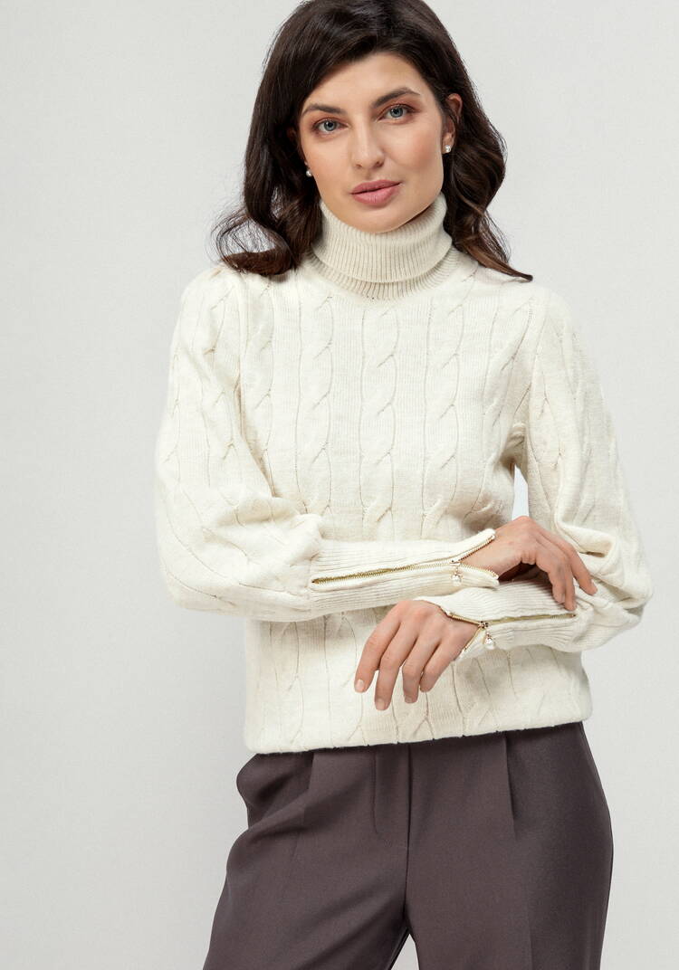 Джемпер с молниями на рукавах шир.  750, рис. 16