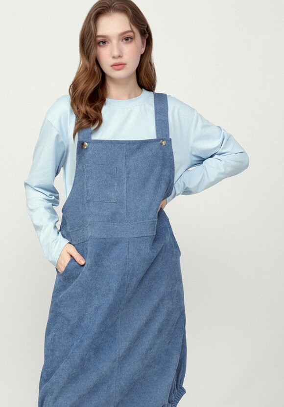 Сарафан из микровельвета на бретелях шир.  580, рис. 9