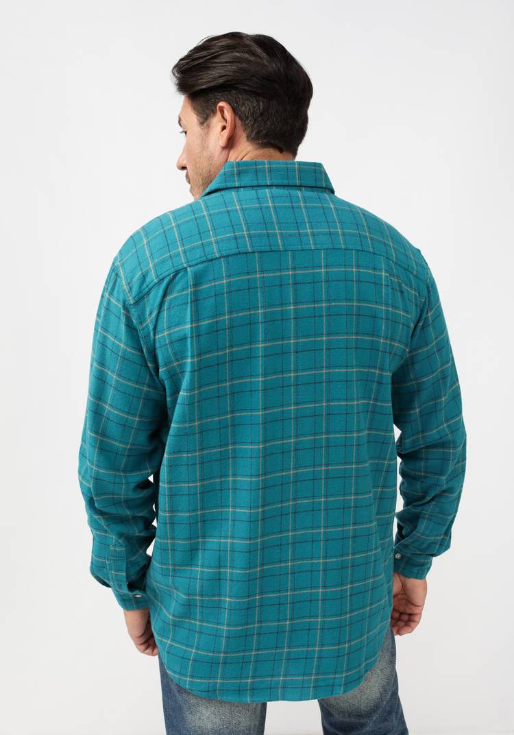 Фланелевая рубашка в клетку Готье шир.  750, рис. 3