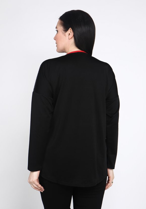 Блуза Грациозная дама шир.  580, рис. 4