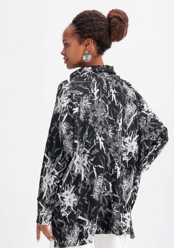 Джемпер трикотажный свободного кроя с принтом шир.  580, рис. 3