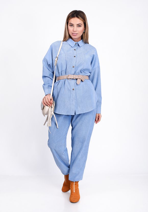 Рубашка Харизматичный образ шир.  580, рис. 1